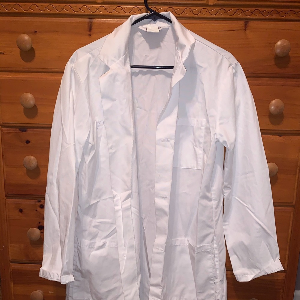 Knee Length Lab Coat